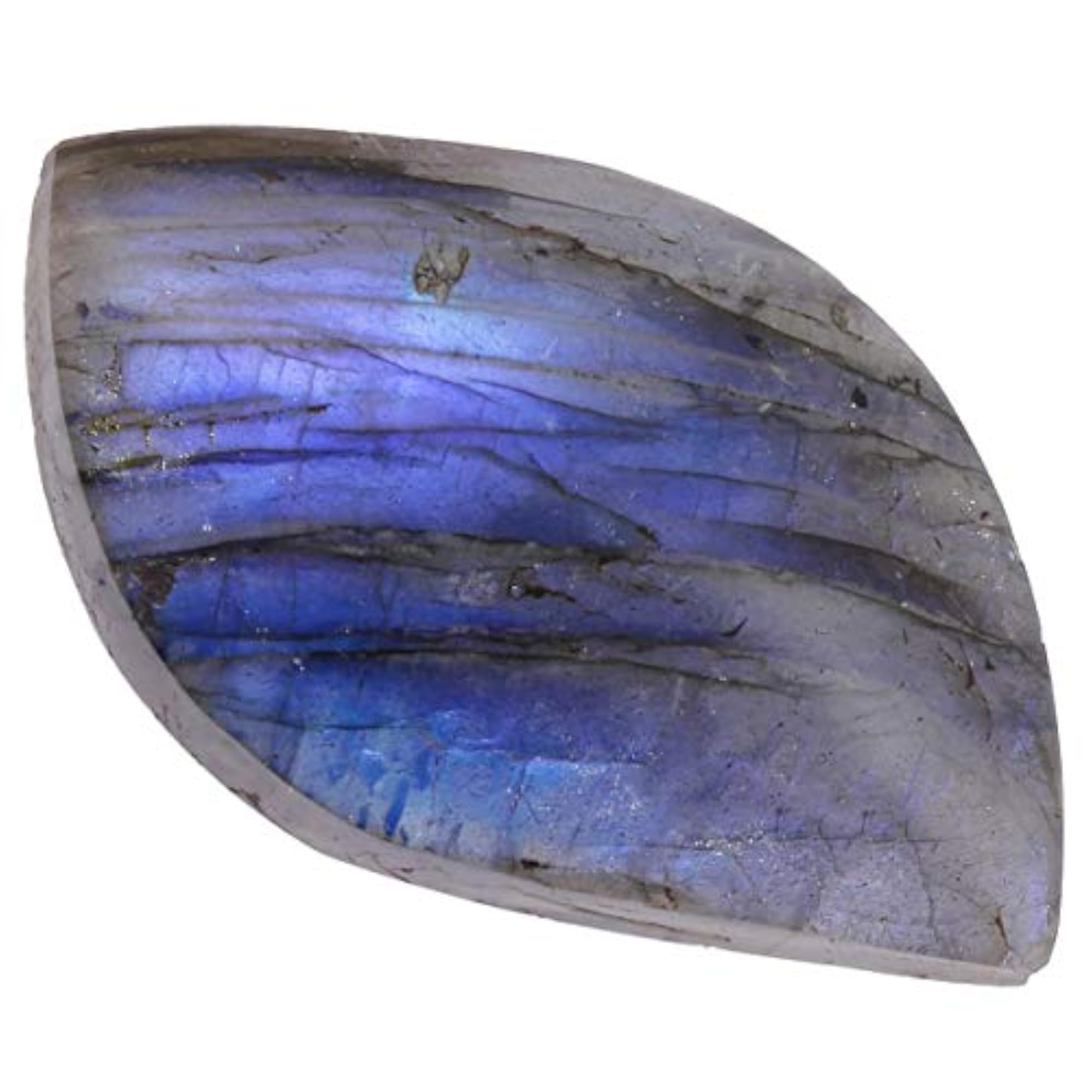 Set of 5 Healing Crystals Labradorite Worry Palm Stones