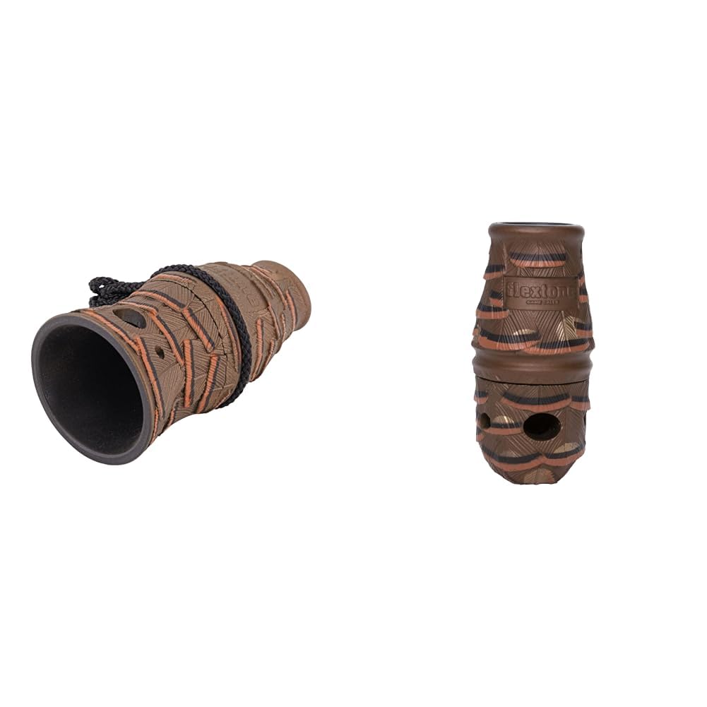 Flextone Hunting Thunder Cut'N & Cluck-N-Purr Gen 2 Realistic Turkey Sounds Hybrid Game Calls Bundle