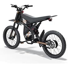 Bootime Riding Times Electric Dirt Bike for Teens Adults, 2500W Brushless 290Nm Motor 25" Tires UL2849 All Terrain Full Suspension E Bike Off-Road Adventure and Daily Commute