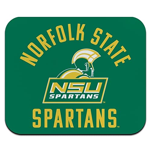 Norfolk State University Spartans Logo Low Profile Thin Mouse Pad Mousepad