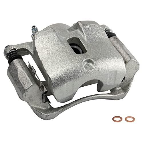 Image of TRQ Front Right Brake Caliper w /Bracket Passenger Side | For 2003-2008 Honda Pilot