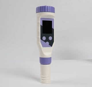 7-in-1 pH, Salinity, TDS, EC and Temp Meter, Purple, Battery Powered, for Saltwater Pool, Hot Tub, Aquarium and Hydroponics