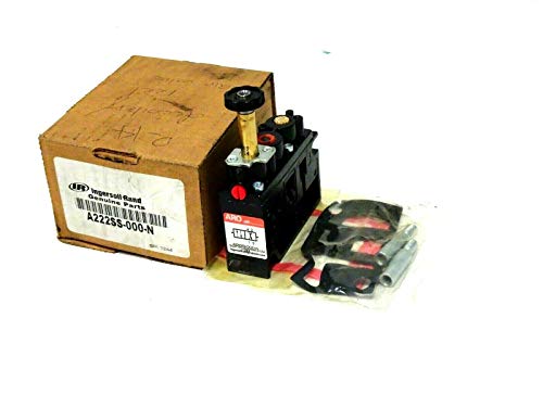 Solenoid Air Control Valve, 1/4 In, 4-Way