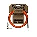ORANGE CRUSH Instrument Cable 10ft 3m 1/4" Angled Straight CA035 ギターケーブル