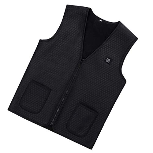 PVFRTGYHU Chaleco térmico eléctrico calefactable for Hombre y Mujer, Recargable, de Calentamiento rápido, for Invierno, cálido, for el Cuerpo, 56 Unidades