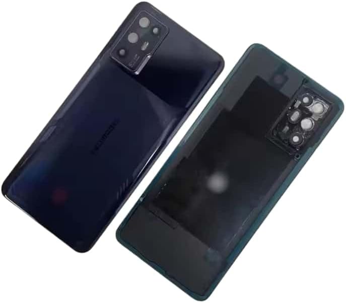 YOOOKOOO Compatible Rear Back Cover for ZTE Nubia Red Magic 6R – Battery Door Housing Replacement Part (Black)