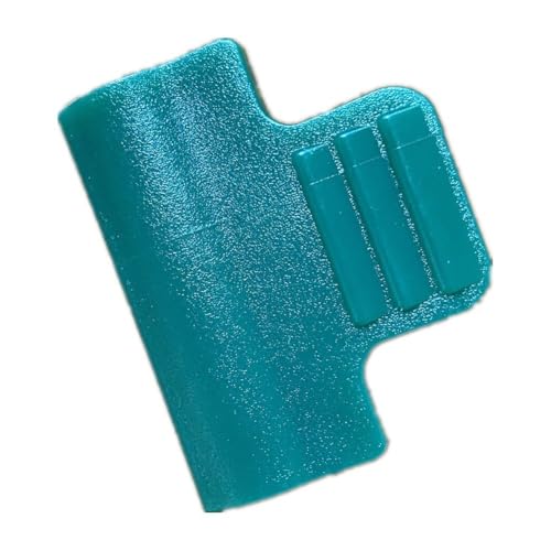 NiuLumea 40 morsetti per tubi per serra da 8 mm, 11 mm, 13 mm, per tubi in plastica o metallo, clip di fissaggio per piante da giardino con filettatura antiscivolo, verde