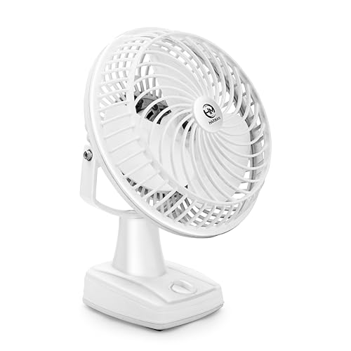 Image of HM HARMAN INDUSTRIES 9inch Air Wall Cum Table Fan || with 225mm Powerful High 3 Speed Motor 9 inch Size White