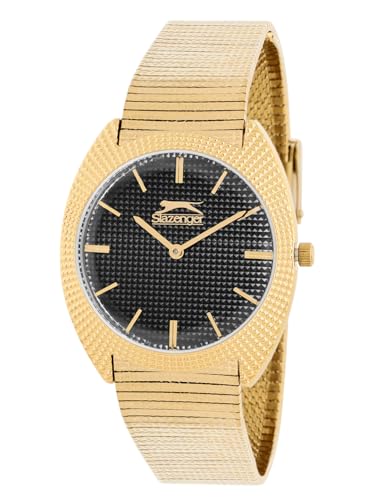 Image of SLAZENGER Black Round dial 3Hands Analog Watch for Women -SL092261306