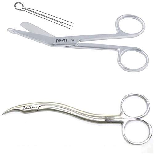 Reviti Suture cutting scissor, bandage cutting Stainless Steel Surgical Scissor (B08ZL17CCL) Amazon Price History, Amazon Price Tracker