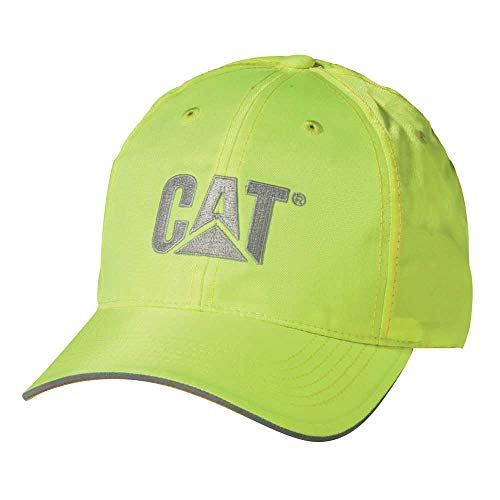 Caterpillar Men's Trademark Cap, Hi-Vis Yellow, One Size
