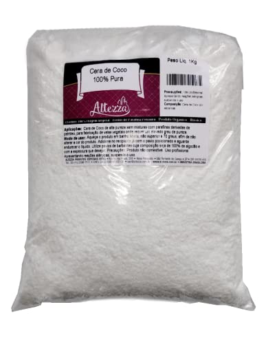Cera De Coco Para Fazer Velas Vegetais Veganas 100% Pura 1 Kg Em ...