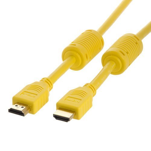 HDMI 1.3a Cable 28AWG 1.5ft w/Ferrite Cores (Gold Plated