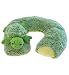Puzzled Plush Super-Soft Travel Neck Pillow, Sea Turtle