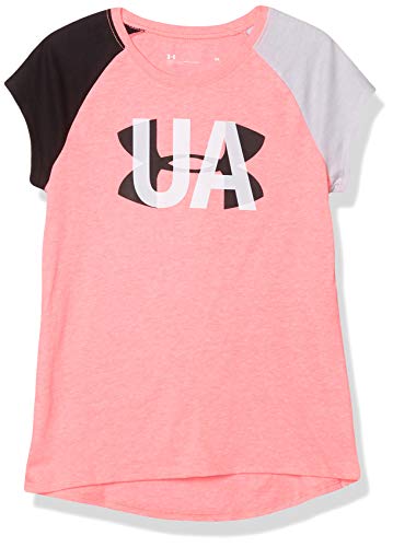 Under Armour Girls' Ua Sheer Logo Ss