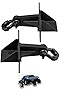 Supreme Suspensions - Front Bolt-On D-Ring Shackle Mount Recovery Brackets for 2017-2019 Ford F-250 / F-350 / F-450 - Includes 2X 3/4' D-Ring Shackles with Isolators (Black)