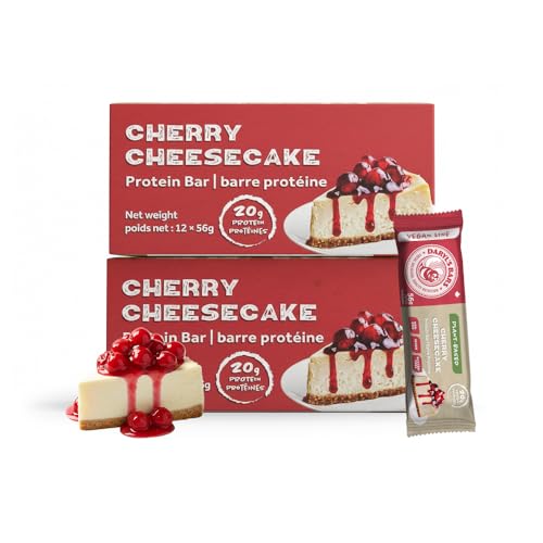 Daryl's Bars Vegan Line Barra proteica sabor Cherry Cheesecake 2 uds miniatura 1