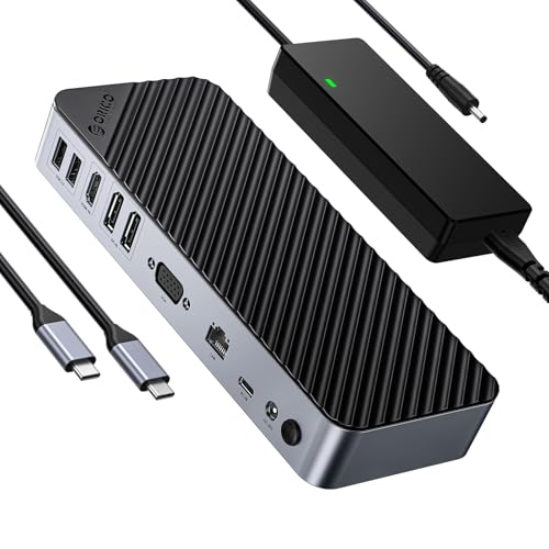 ORICO ドッキングステーション 5画面拡張 8K 22-in-1 Amazon.co.jp: ORICO USB C ドッキングステーション 5画面拡張