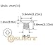 DSLRKIT 6/32#6-32 x 1/4in Flat Head Screw for 3.5in Hard Drive Hot Swap Caddy Tray (Pack of 50)