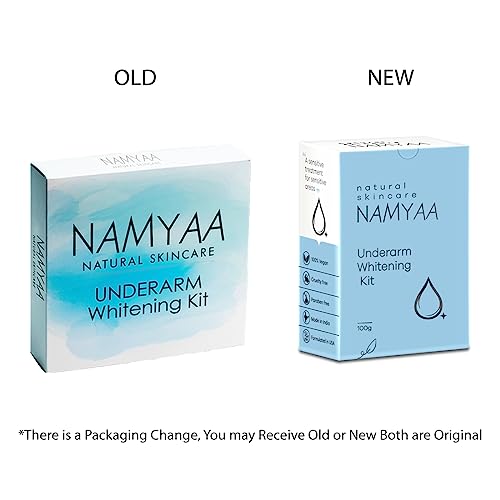Namyaa Dark Underarm Kit -Underarm cream and color correction mask, 100 gram, Pack of 2