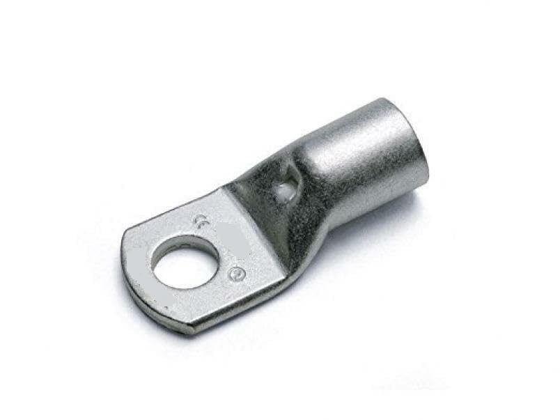 Bild von 10 Stück Cembre A3-M10 Rohrkabelschuh 16mm² M10 I Kabelschuh Kupfer verzinnt | Ringöse unisoliert | Elektro Anschlussösen Set | Kabelschuhe für Stromanschluss | Kupfer Verbindungselement