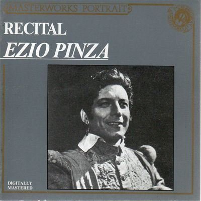 Ezio Pinza - Recital [Audio CD] PINZA,EZIO