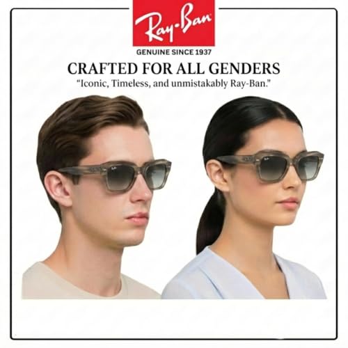 Image of Ray-Ban RB2186 STATE STREET Square Sunglasses with Official Eyewear Kit