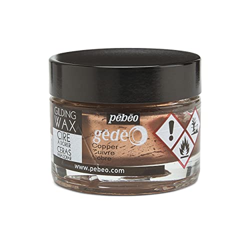 Pebeo Gedeo, Gilding Wax, 30 ml Bottle - Copper - 766499