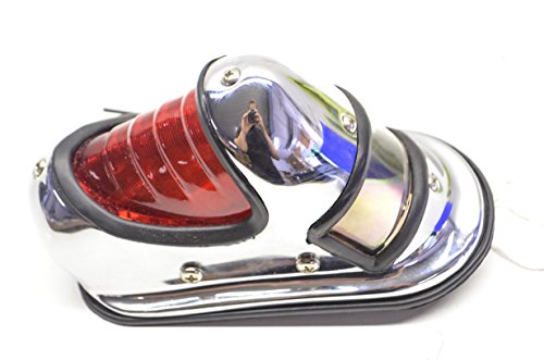 V-Twin 33-0304 Chrome Beehive Style Tail Lamp