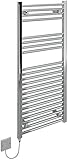 KUDOX ? Toallero trmico elctrico de 500 x 1100 mm soporte de cromo