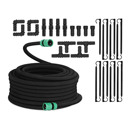 Hillvert HT-COSTIGAN-30X12S01 Tropfschlauch 30 m Drip Line 240...