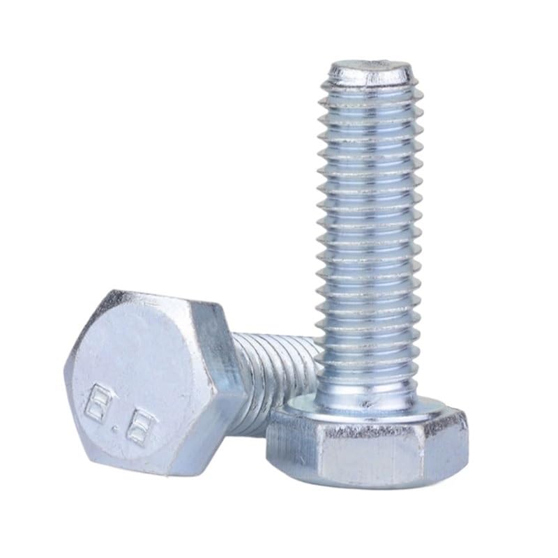 2-10 Pezzi GB5783 M12M14M16 Grado 8. Acciaio Al Carbonio Testa Esagonale Bullone Filettatura Completa Viti Esagonali Esterne