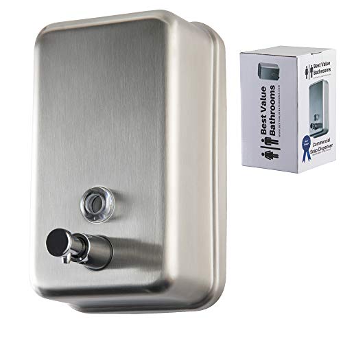 Commercial Soap Dispenser Wall Mount - Stainless Steel Wall Mounted Soap Dispenser
