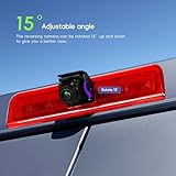 Car Brake Light Rear View Backup Camera for VW Caddy 2003-2015 HD IR Night Vision Top Rear Brake Light Camera Reversing Camera IP67 Waterproof - Image 8