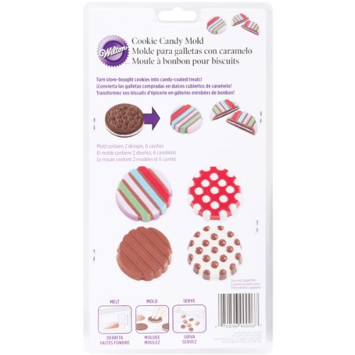 Wilton Dot/Stripe Cookie Candy Mold (2115-0006) - //coolthings.us
