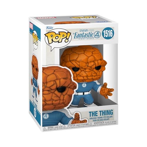 Funko Pop! Marvel: The Fantastic Four: First Steps - The Thing - Fantastic Four (2025) - Collectable Vinyl Figure - Gift Idea - Official Merchandise -...