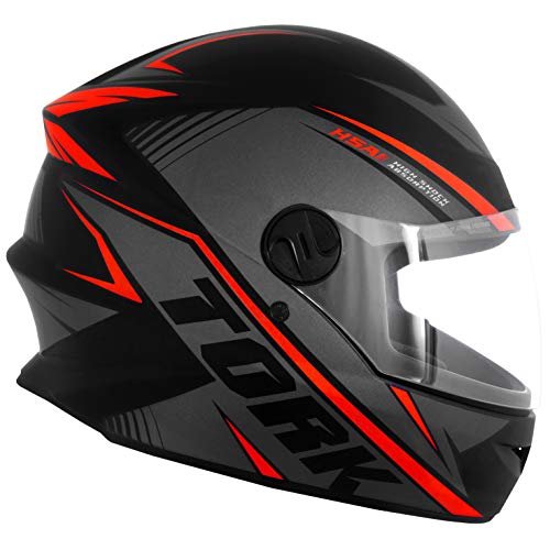 Pro Tork Capacete R8 Fosco 56 Cinza/Vermelho