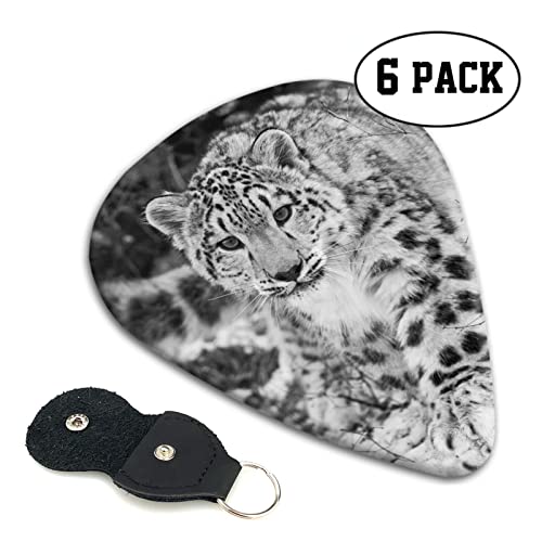 Ensemble de 6 médiators de guitare léopard des neiges pour guitare acoustique, guitare électrique, basse, ukulélé – fin… - Les Beatles, Paul McCartney, John Lennon, RIngo Starr, George Harrison Ensemble de 6 médiators de guitare léopard des neiges pour guitare acoustique, guitare électrique, basse, ukulélé - fin… – Image 3