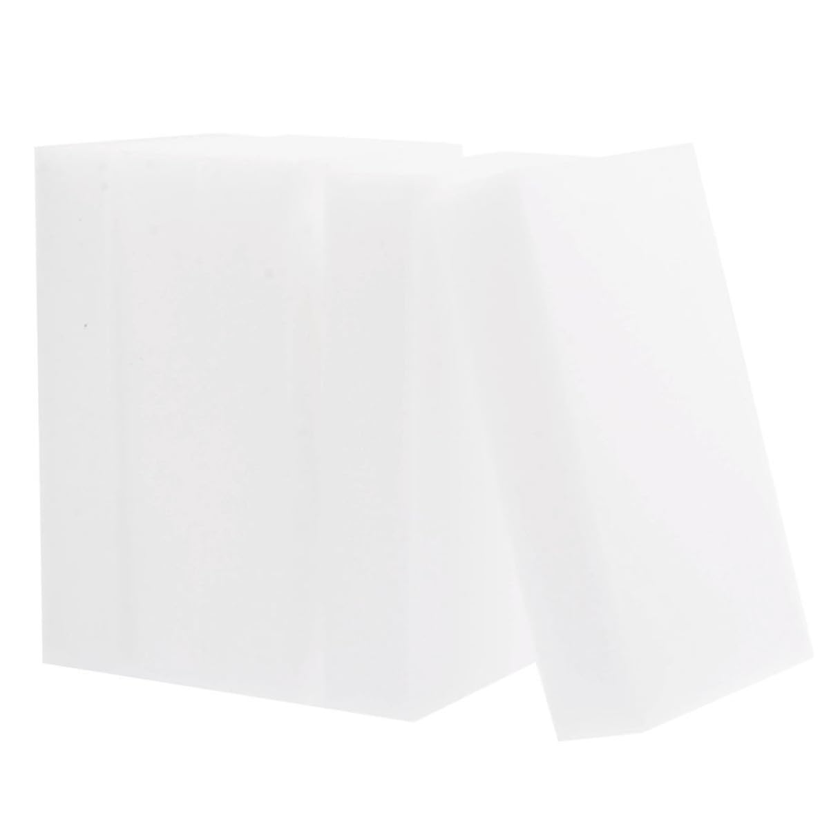 BESTYASH Spugne per Pulizia della Cucina Nano 100 Pezzi - Gomma Fortemente Decontaminante per Superfici Domestiche - Pia