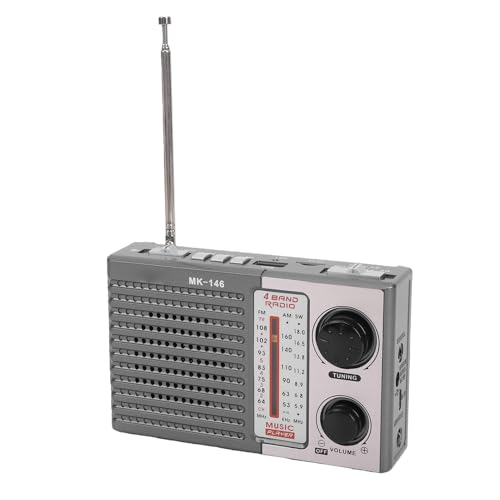 Radio portátil Zopsc AM FM SW Bluetooth recargable USB miniatura 1