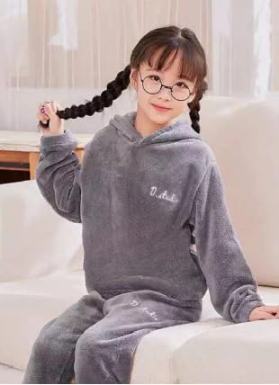 Image of SHAPERX Cotton And Fleece Blend Full sleeve Hoodie T-shirt Jogger Trackpant Clothing Set for Boys And Girls Pack of 1
