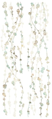 RoomMates RMK2394SCS Hanging Vine Green Watercolor Peel and Stick Wall Decals