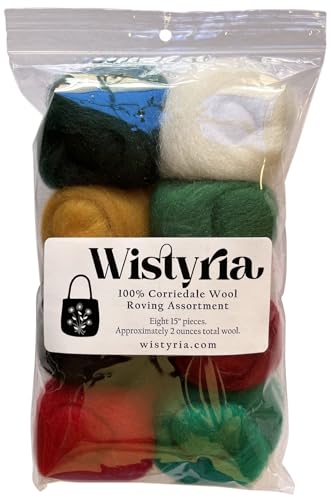 Wistyria Editions Wool Roving 15