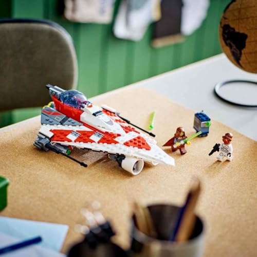 Image of LEGO Star Wars Jedi Bob Star Hunter - Buildable Vehicle for Kids - Brick Ship with Collectible Minifigures - Gift for Girls and Boys 8+ Years 75388