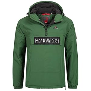 Höhenhorn Allesso Herenjas met buikzak, windbreaker, gevoerd borstzakje