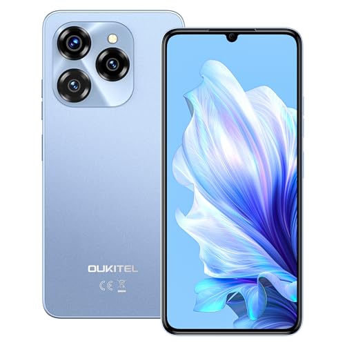 スマートフォン本体 OUKITEL C50 24GB (ram 8+16gb)128gb BLUE Amazon | 【2024 新登場】OUKITEL C50 5G スマホ SIMフリー 24GB+128GB