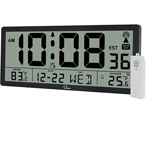 10 Best Atomic Clock With Indoor/Outdoor Temperature in 2022 [Top