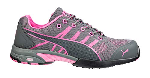 Athletic Shoe,9-1 2,C,Gray,Steel,PR