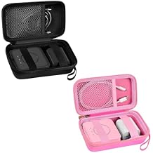 Travel Case for UCOMX for Nano/for Iseyyox/for LISEN/for RTOPS 3 in 1 Wireless Charger, Foldable Magnetic Charging Station Storage Holder Bag for Fast Charge Pad Cable and Adapter -Box Only 2packs