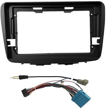 Car Radio Fascia Installation Panel For suzuki baleno 2015 2018 Android 9 Inch 2 Din Stereo Mounting Bezel Faceplate Frame Kit